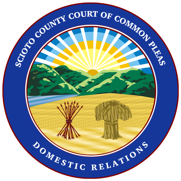 Scioto County Court of Common Pleas Domestic Relations seal